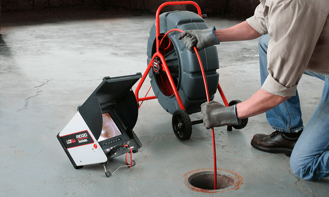 Video Pipe Inspection in Letts